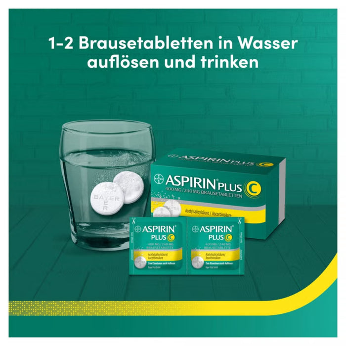 ASPIRIN plus C Brausetabletten, 20 St. Tabletten