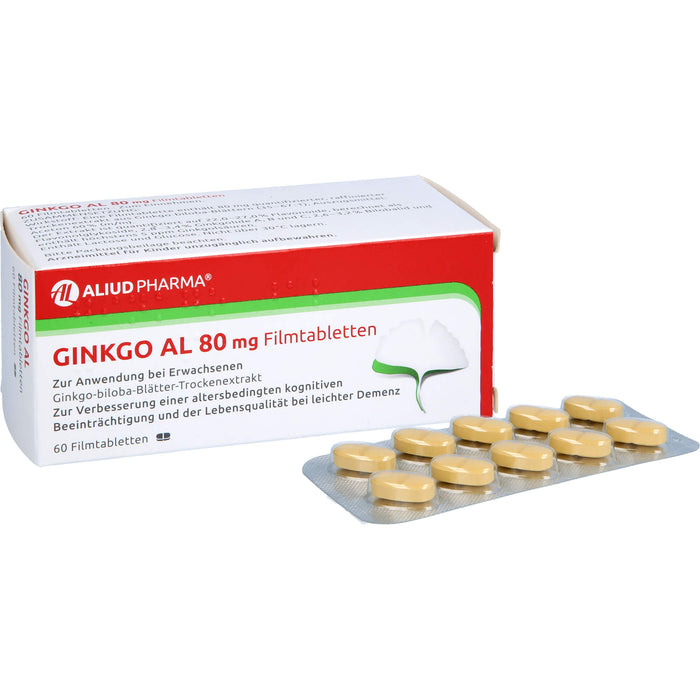 Ginkgo AL 80 mg Filmtabletten, 60 St FTA