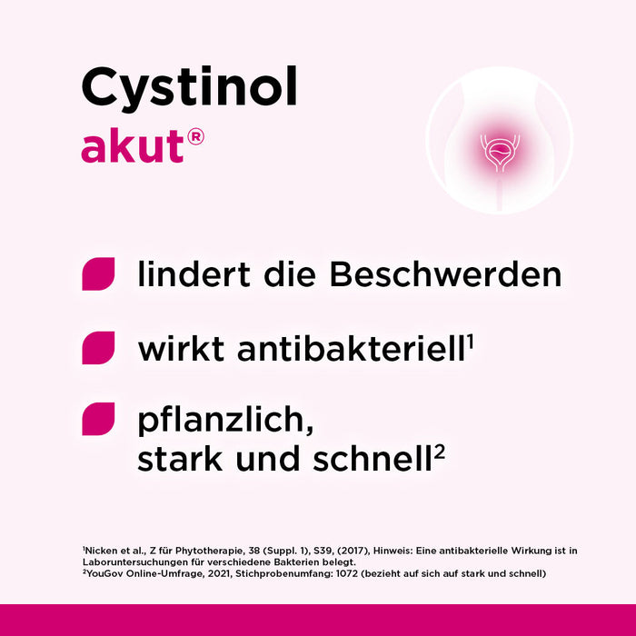 Cystinol akut Dragees bei Harnwegserkrankungen, 60 St. Tabletten