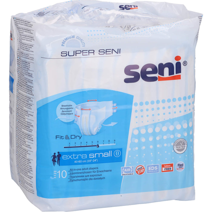 Seni Super Extra Small Windelhose, 10 St. Windelhosen