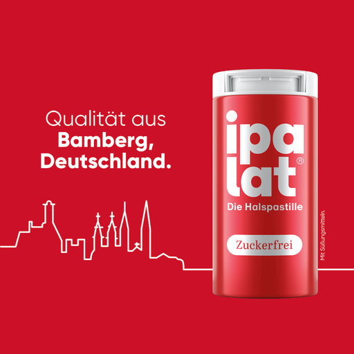 Ipalat honigmild o. Menthol zuckerfrei, 400 St. Pastillen