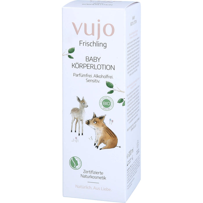 Vujo Frischling Baby Körperlotion, 200 ml Lotion
