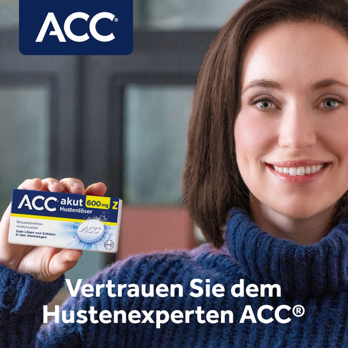 ACC akut 600 mg Z Hustenlöser Brausetabletten, 20 pcs. Tablets