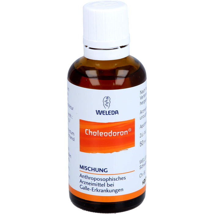 WELEDA Choleodoron Mischung bei Galle-Erkrankungen, 50 ml Lösung