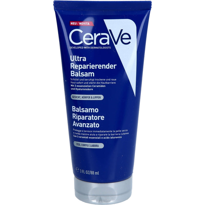 CeraVe ultra reparierender Balsam für trockene, raue und rissige Haut, 88 ml Balsam