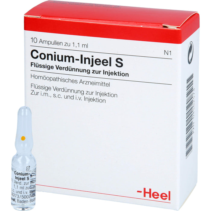 Conium Injeel S Amp., 10 St. Ampullen