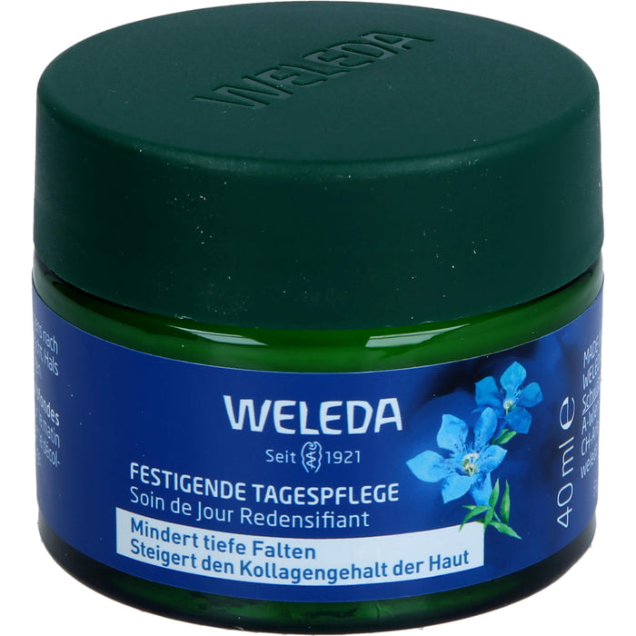 WELEDA festigende Tagespflege mindert tiefe Falten und steigert den Kollagengehalt der Haut, 40 ml Creme
