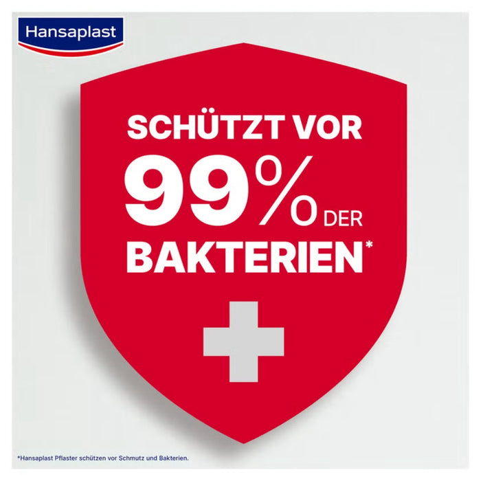 Hansaplast Classic 5 m x 4 cm atmungsaktives Pflaster, 1 St. Pflaster