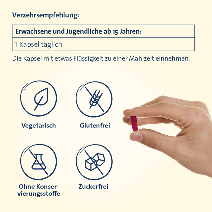 Vitamin D3 Hevert 2000 IE Immun Aktiv, 60 St. Kapseln