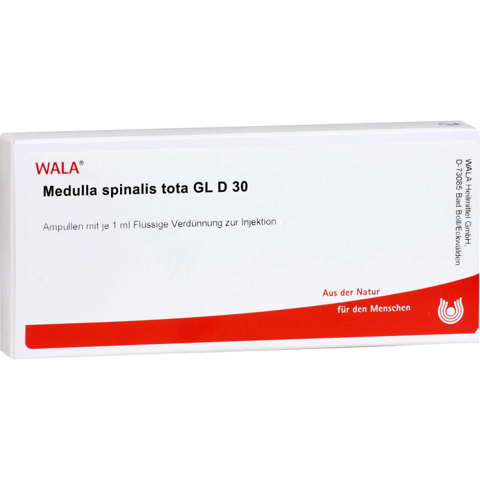 WALA Medulla Spinalis tota Gl D30 flüssige Verdünnung, 10 St. Ampullen