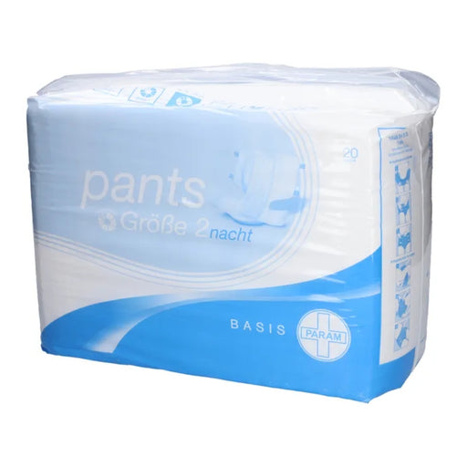 PARAM PANTS Basis Nacht Gr.II, 20 St. Pants
