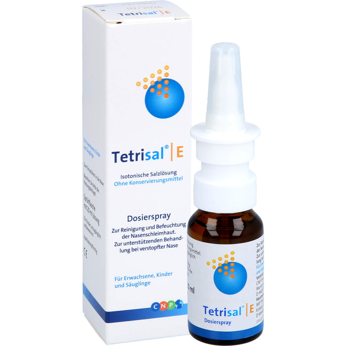 Tetrisal E Nasendosierspray bei verstopfter Nase, 20 ml Lösung