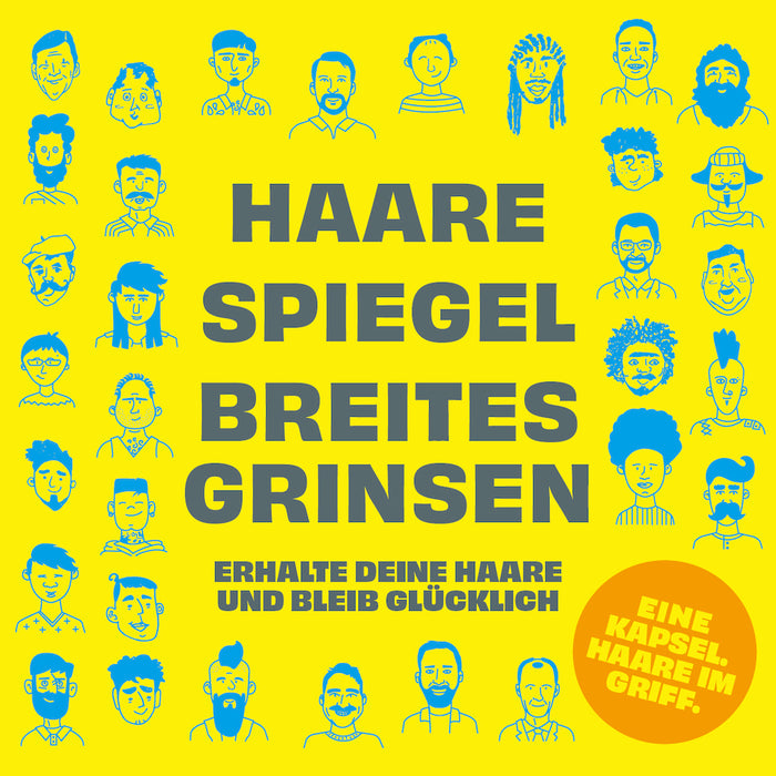 BIO-H-TIN Hair Essentials Men forte: Abgestimmte Nährstoffkombination für Männerhaare, 30 St. Kapseln