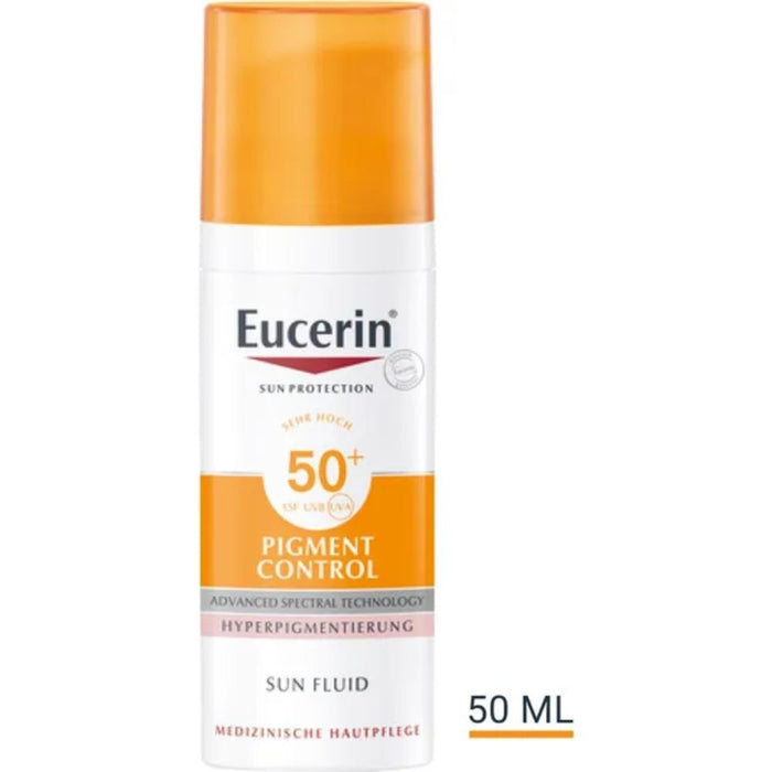 Eucerin Pigment Control LSF 50+ Sun Fluid, 50 ml Lösung
