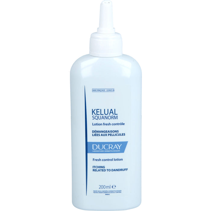 DUCRAY Kelual Squanorm Kopfhaut-Tonikum beruhigt Kopfhaut und reduziert Schuppen, 200 ml Lösung