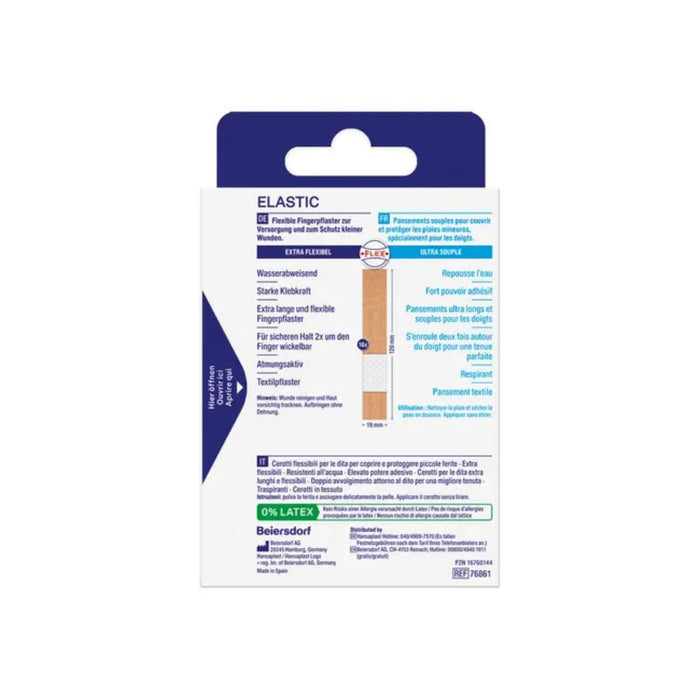 HANSAPLAST ELASTIC Fingerstrips, 16 St. Pflaster