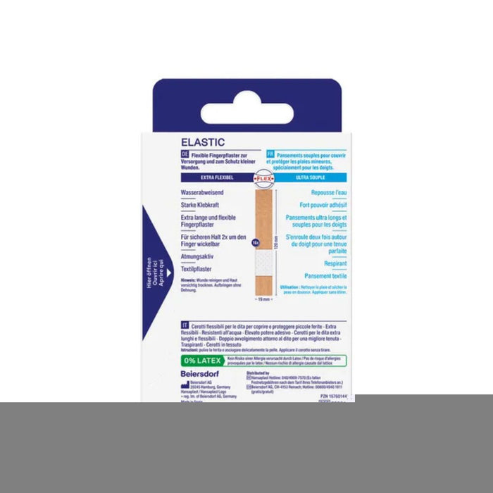 HANSAPLAST ELASTIC Fingerstrips, 16 St. Pflaster