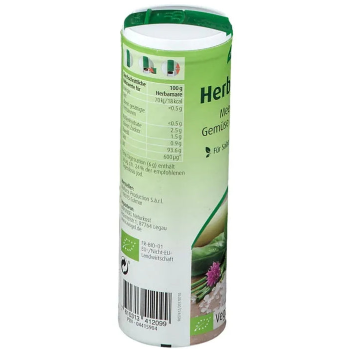 A.Vogel Herbamare Original Frischkräuter-Meersalz, 125 g Salz