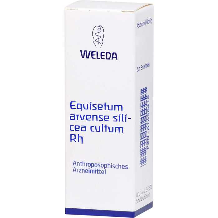 WELEDA Equisetum arvense Silicea cultum Rh D3 flüssige Verdünnung, 20 ml Lösung