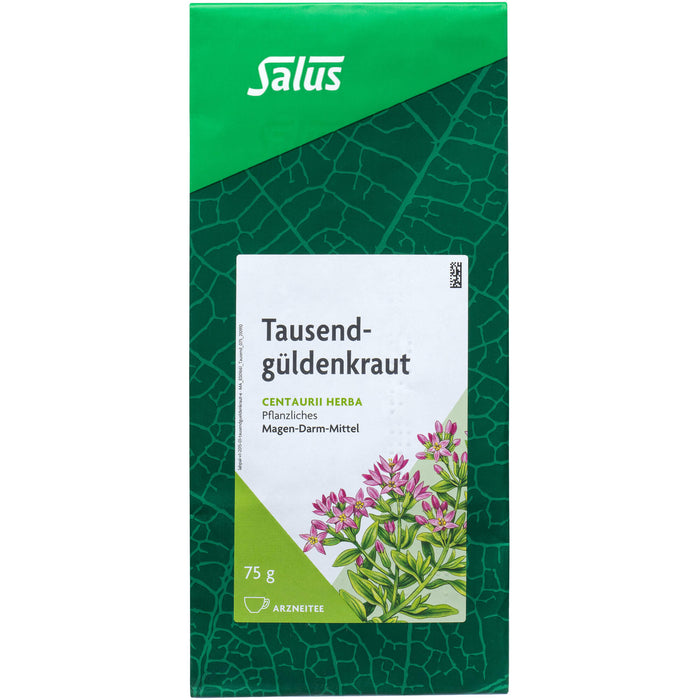 Salus Tausendgüldenkraut Arzneitee bei Appetitlosigkeit und Verdauungsbeschwerden, 75 g Tee