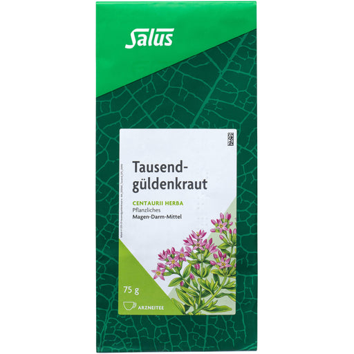 Salus Tausendgüldenkraut Arzneitee bei Appetitlosigkeit und Verdauungsbeschwerden, 75 g Tee