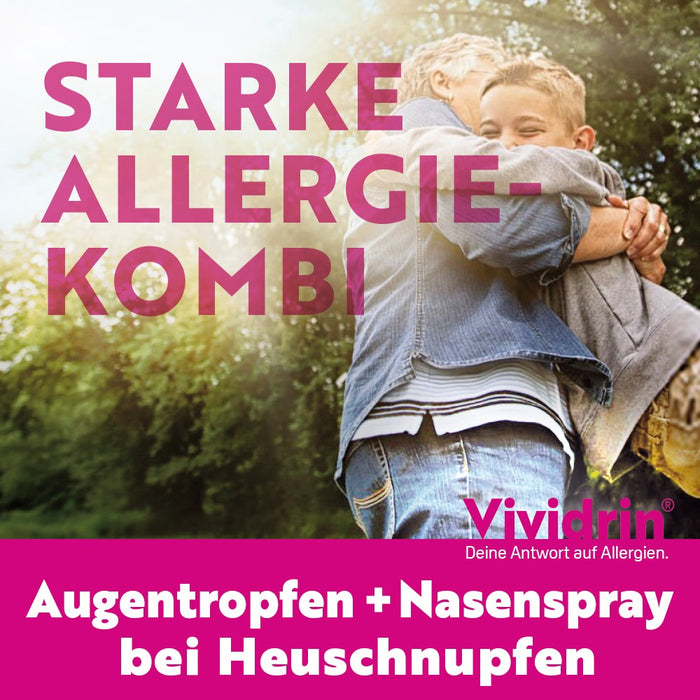 Vividrin Azelastin Kombipackung Augentropfen und Nasenspray, 1 St. Kombipackung