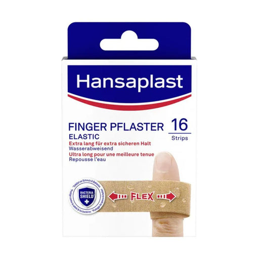 HANSAPLAST ELASTIC Fingerstrips, 16 St. Pflaster