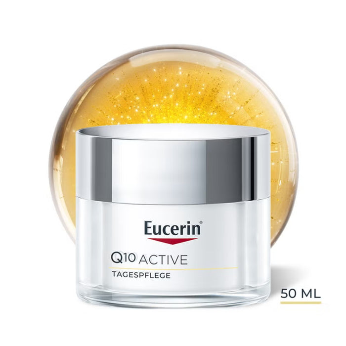 Eucerin Q10 Active für den Tag Anti-Faltenpflege für empfindliche Haut, 50 ml Creme