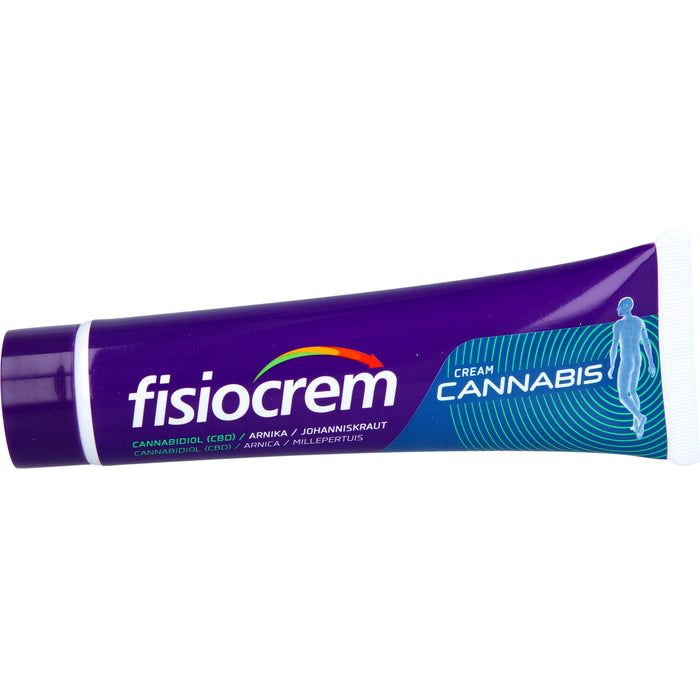 Fisiocrem Cream Cannabis beruhigt, entspannt und bringt der Haut Wohlbefinden und Linderung, 60 ml Creme