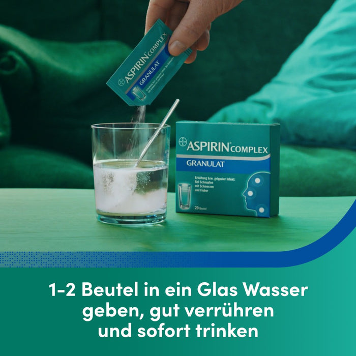ASPIRIN Complex Granulat, 10 St. Beutel