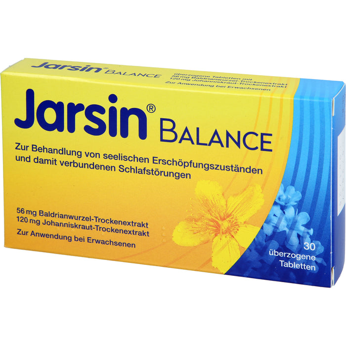 Jarsin Balance bei seelischen Erschöpfungszuständen, 30 St. Tabletten