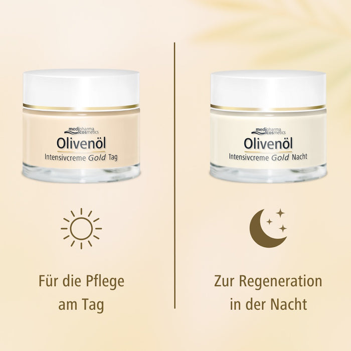 Olivenöl Intensivcreme Gold ZELL-AKTIV Nachtcreme, 50 ml Creme