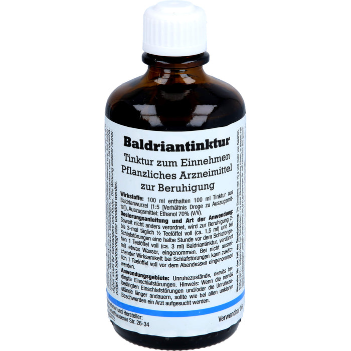 Baldriantinktur Herbeta zur Beruhigung, 100 ml Lösung
