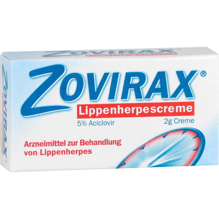Zovirax Lippenherpescreme, 2 g Creme