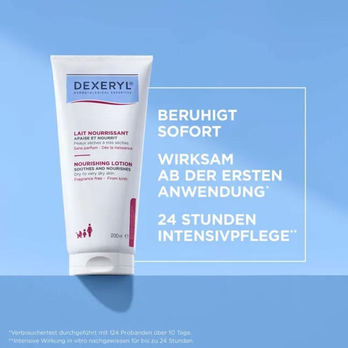 DEXERYL Pflegelotion für trockene bis sehr trockene Haut, 200 ml Creme