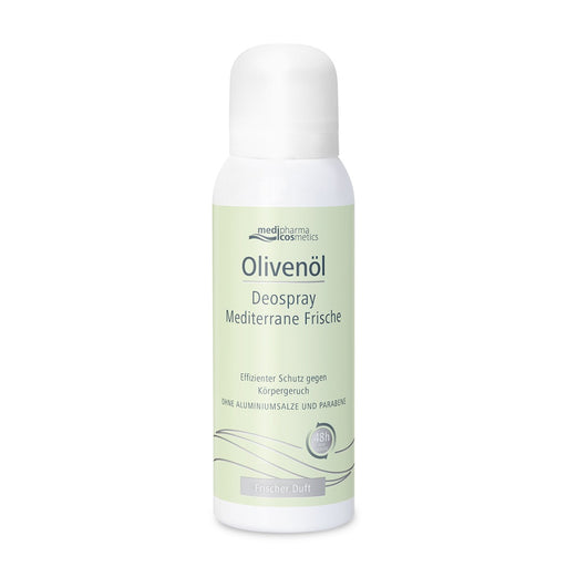 Medipharma Cosmetics Olivenöl Deospray Mediterrane Frische, 125 ml Lösung