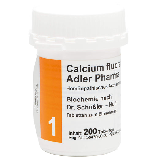 Biochemie Adler 1 Calcium fluoratum D12 Tbl., 200 St. Tabletten