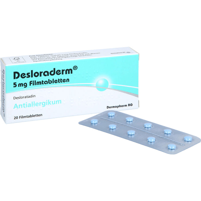 Desloraderm 5 mg Filmtabletten, 20 St FTA