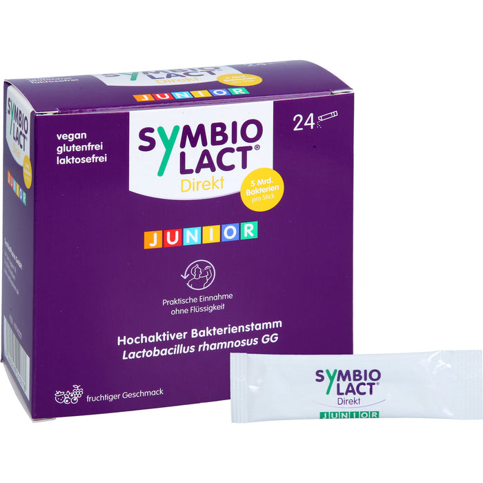 SymbioLact Direkt Junior Sticks mit fruchtigem Geschmack, 24 St. Sticks