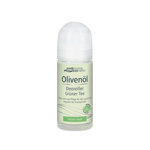 Medipharma Cosmetics Olivenöl Deoroller grüner Tee, 50 ml Roll-On