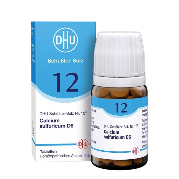 DHU Schüßler-Salz Nr. 12 Calcium sulfuricum D6, 80 St. Tabletten
