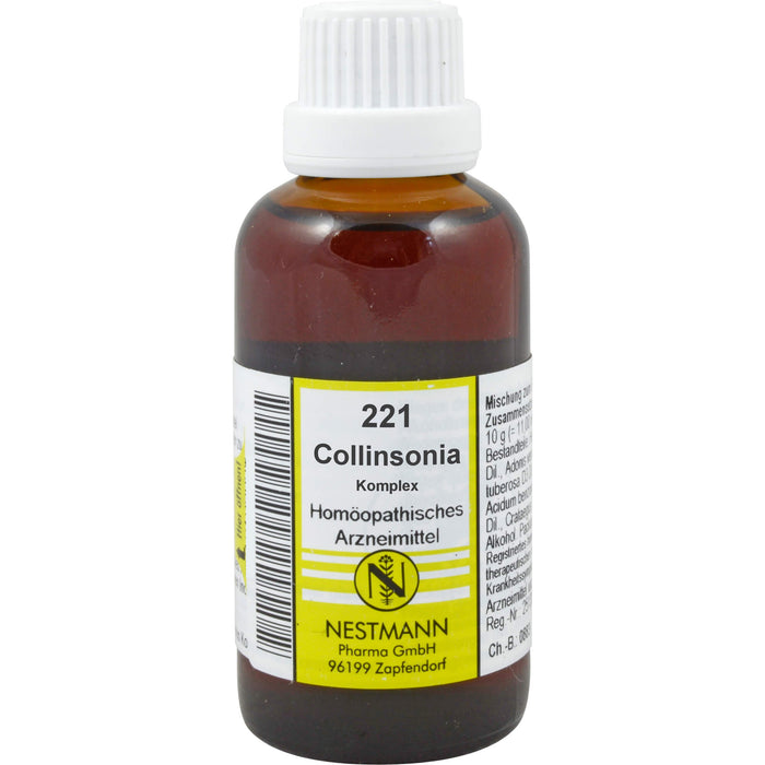 Nestmann Collinsonia Komplex Nr. 221 Dilution, 50 ml Lösung