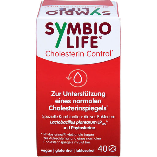 SYMBIOLIFE Cholesterin Control mit Phytosterinen Tabletten, 40 g Tabletten