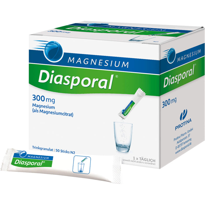 Magnesium Diasporal 300 mg Trinkgranulat, 50 St. Beutel
