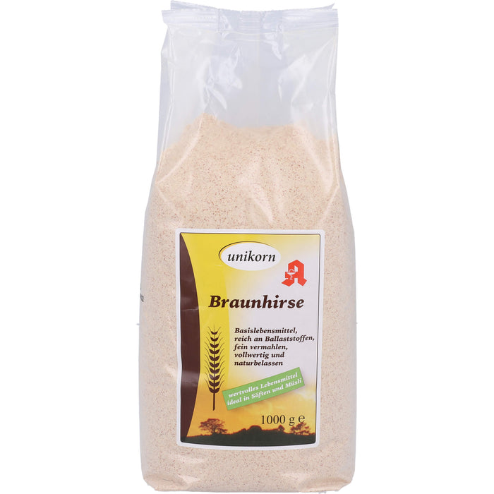 Unikorn Braunhirse fein vermahlen, 1000 g Pulver