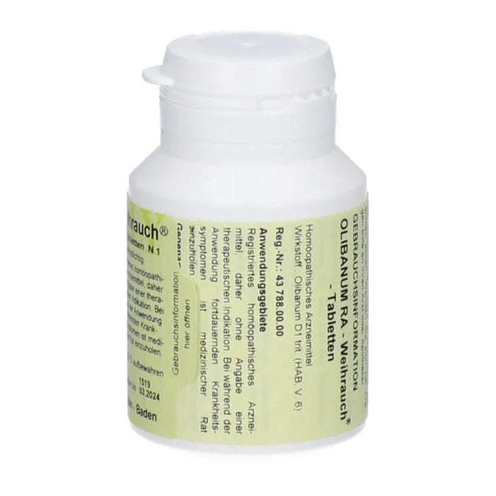 Fritz Zilly Olibanum RA Weihrauch Tabletten, 150 St. Tabletten
