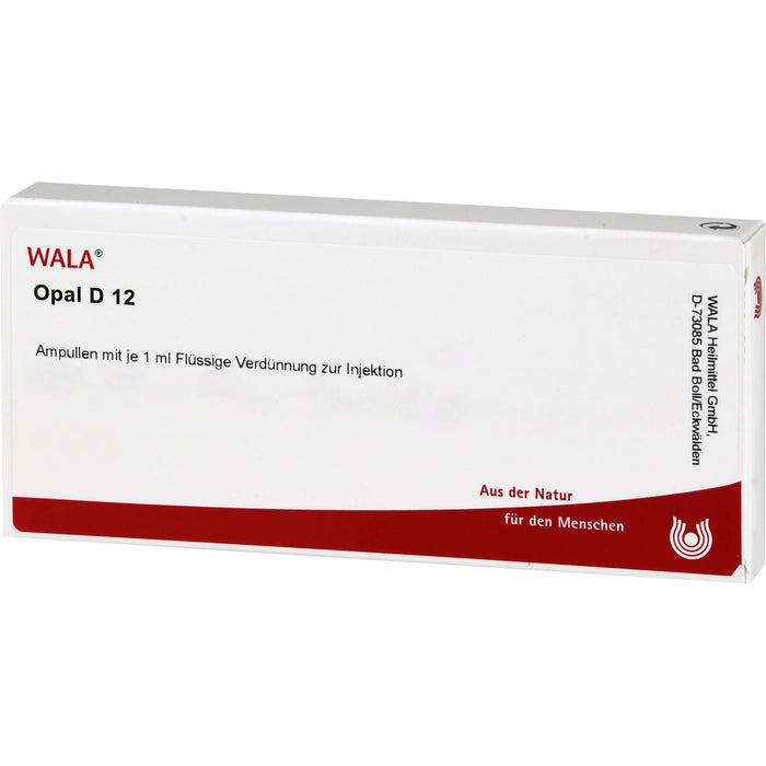 Opal D12 WALA Ampullen, 10 St. Ampullen