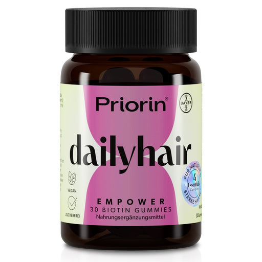 Priorin dailyhair Empower Biotin Gummies für natürlich starke Haare, 30 St. Gummidrops