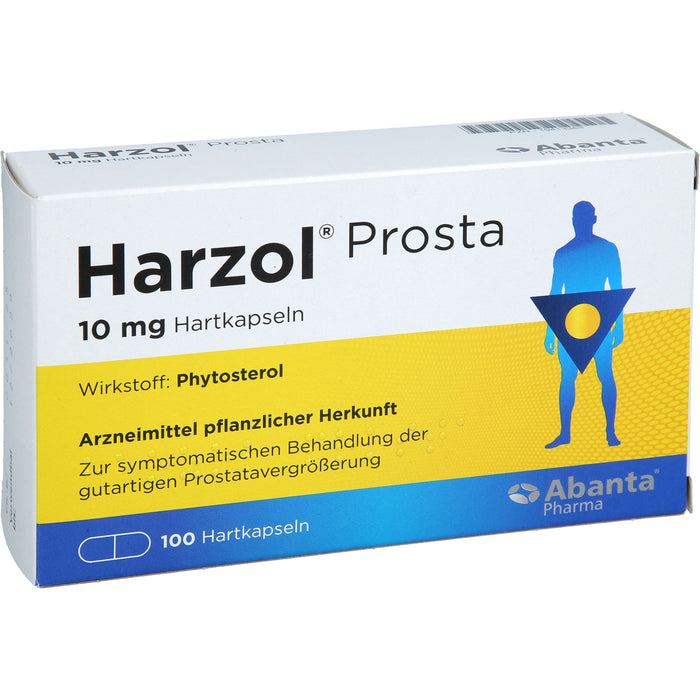 Harzol Prosta 10 mg Hartkapseln bei gutartiger Prostatavergrößerung, 100 St. Kapseln