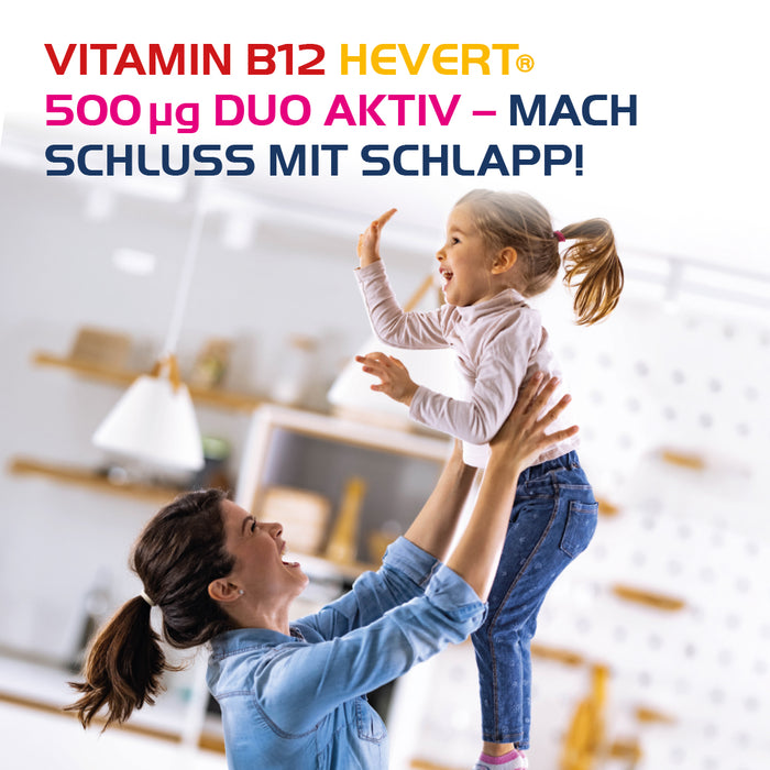 Vitamin B12 Hevert 500 µg Duo Aktiv, 180 St. Tabletten